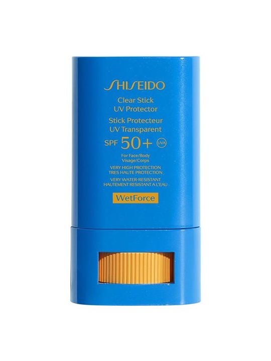 Shiseido SPF 50+ Protezione solare stick trasparente con protezione UV 20gr donna Shiseido www.essenzetotalstyle.com 
