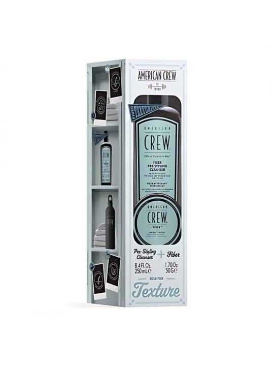 American Crew Fiber Texture Duo - Kit per lo styling dei capelli? 0ml donna