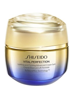 Shiseido Vital Perfection Uplifting and Firming Advanced Cream Soft - Crema viso rassodante leggera 50ml donna