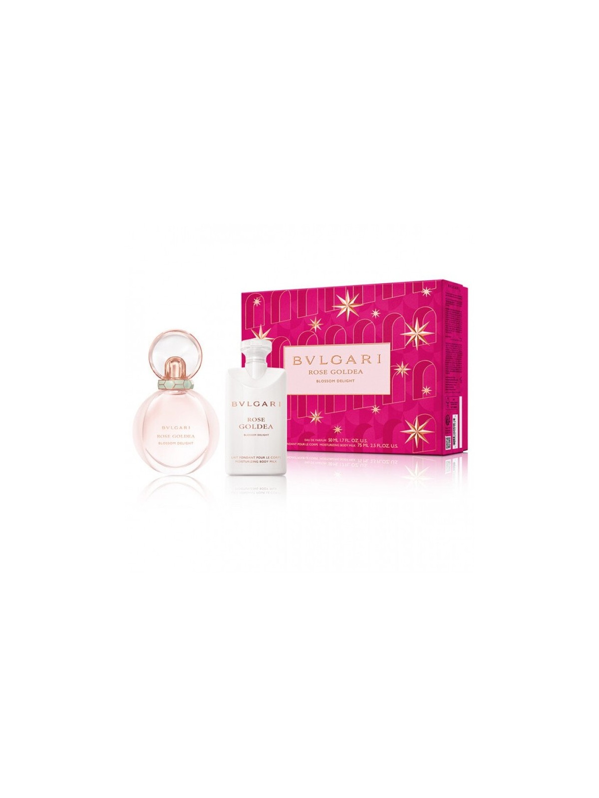 Cofanetto regalo Bvlgari Rose Goldea Blossom Delight, eau de parfum 50ml e lozione corpo 75ml donna