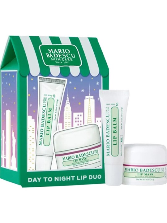 Mario Badescu Day To Night Lip Duo - Set regalo per la cura delle labbra Donna