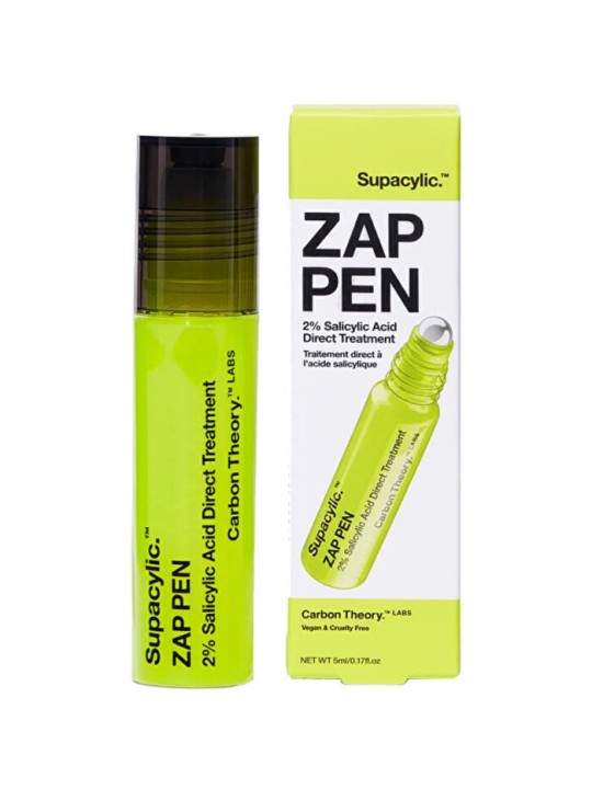 Carbon Theory Supacylic. Zap Pen Trattamento Diretto con Acido Salicilico 5ml unisex