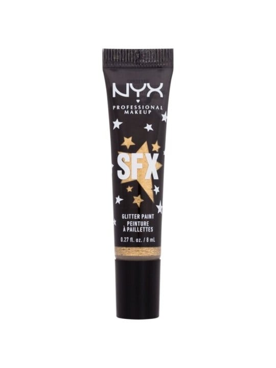 Nyx SFX Glitter Paint - Trucco occhi e viso T?pytiv per donne 8ml donna 02 Broomstick Baddie