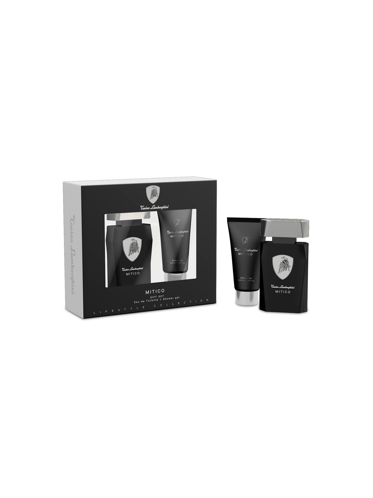 Lamborghini Mitico Set regalo eau de toilette 75ml e balsamo dopobarba 100ml uomo