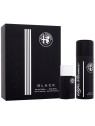 Alfa Romeo Black Gift Set eau de toilette 15ml e Body Spray 150ml uomo