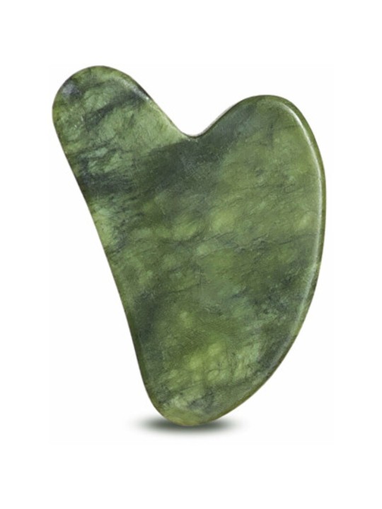 Pietra per scultura in giada PlumBeauty - Donna della tribù Gua Sha