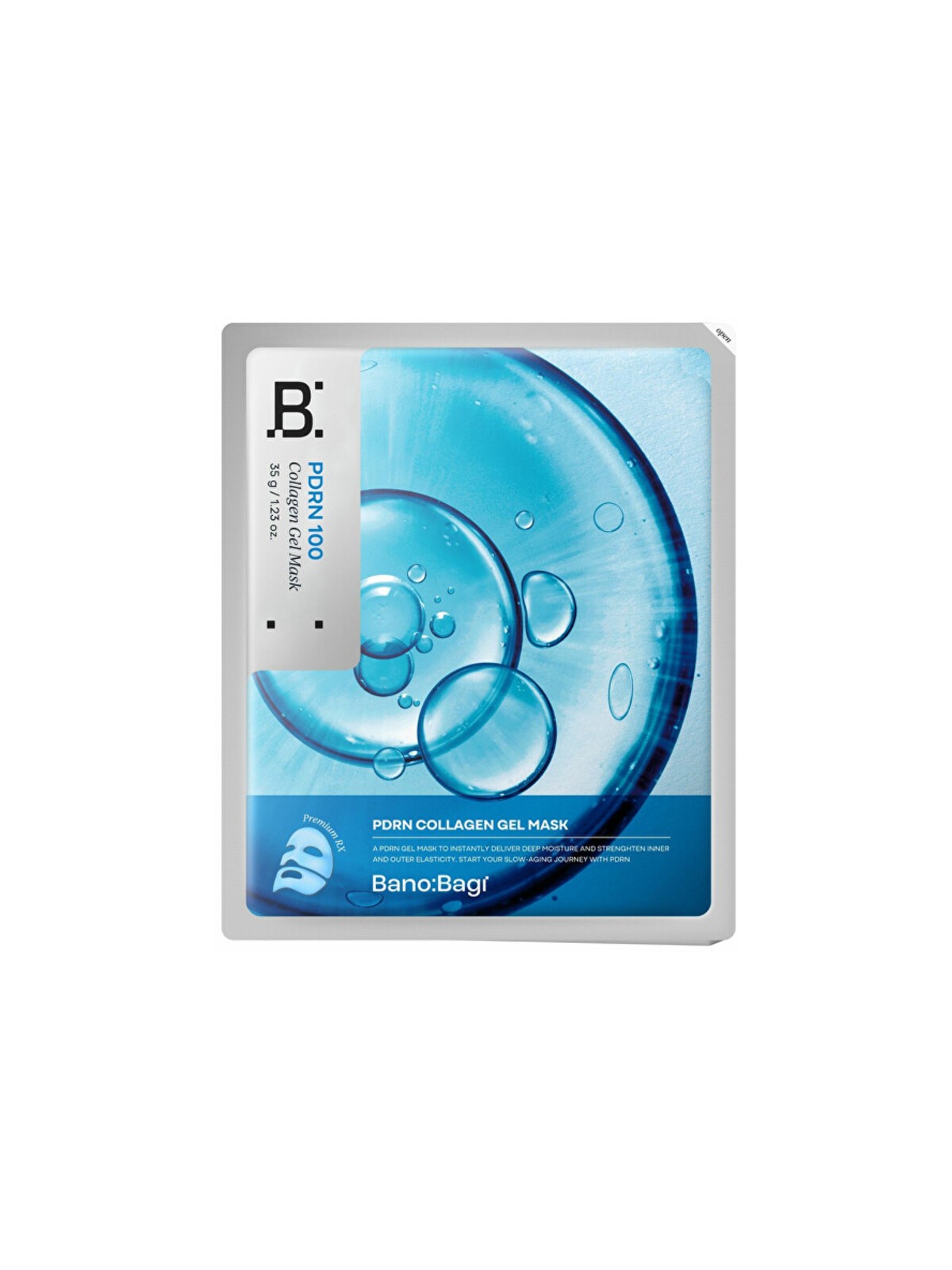 BANOBAGI PDRN 100 Collagen Gel Mask - Maschera viso in gel con PDRN e collagene 35.0g donna