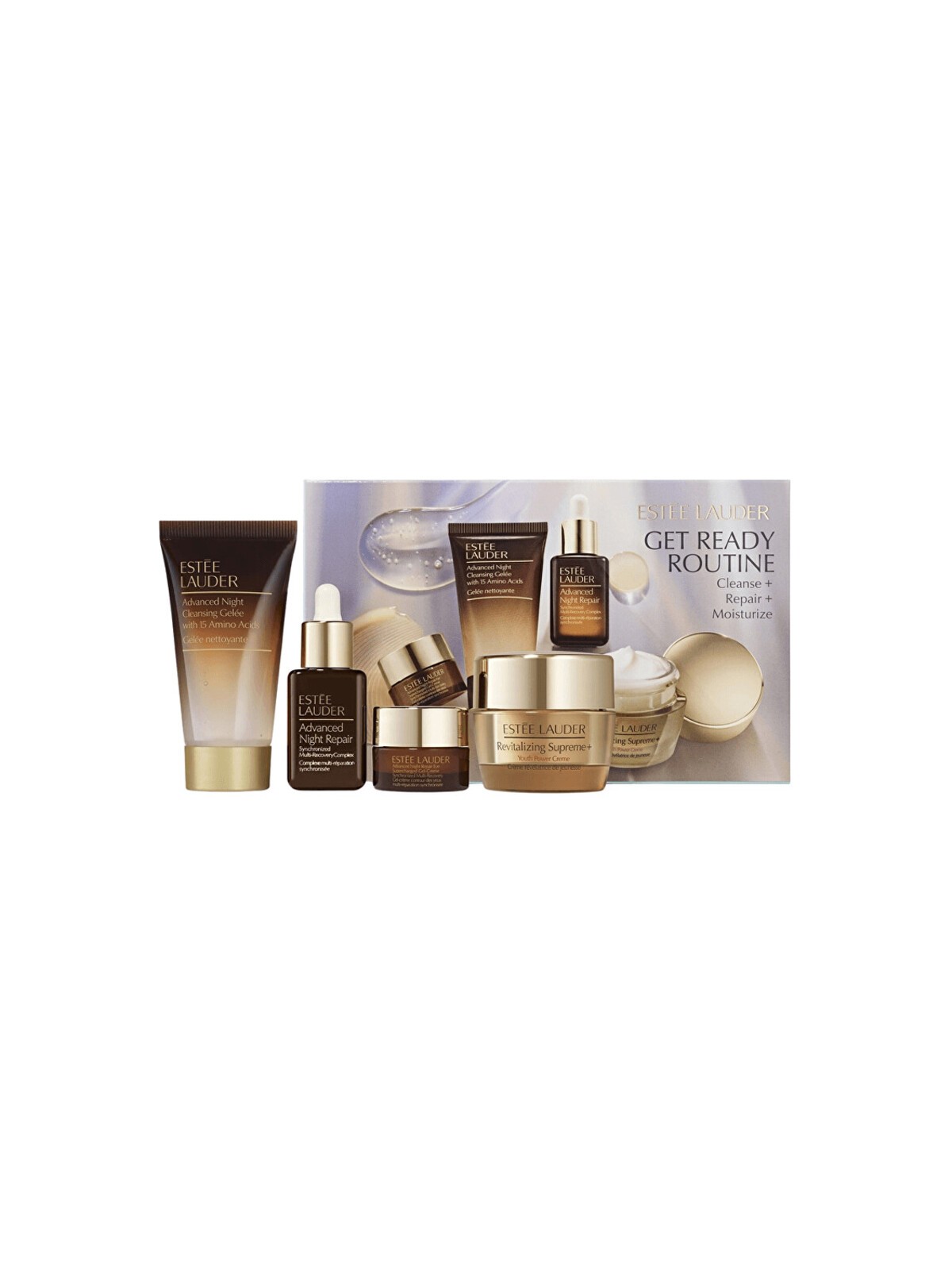 Set regalo Estée Lauder Get Ready Routine - Set di cosmetici per la cura della pelle femminile