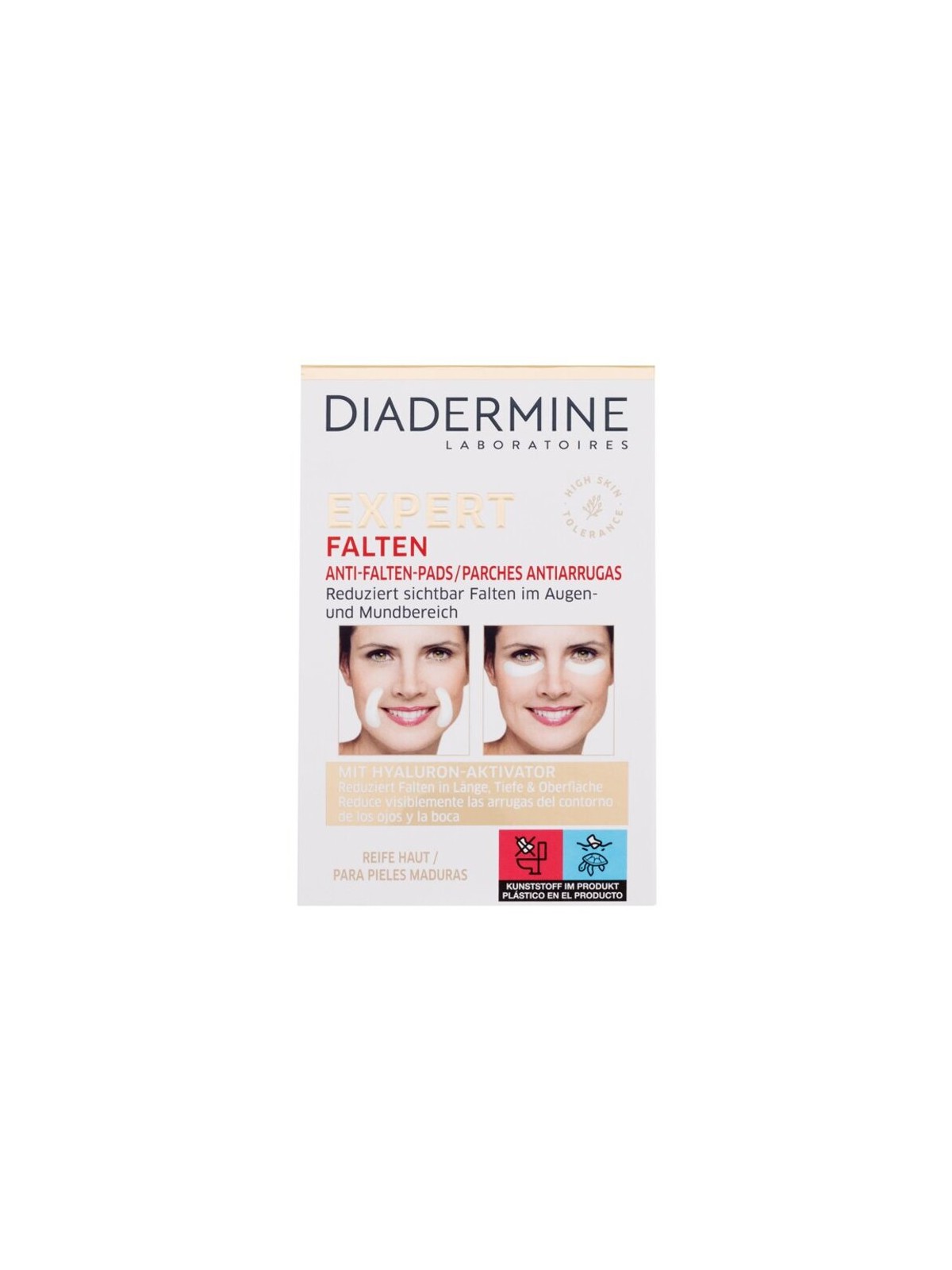 Diadermine Expert Anti-Wrinkle-Pads - cuscinetti antirughe intorno a o? e st 12.0 pcs donna