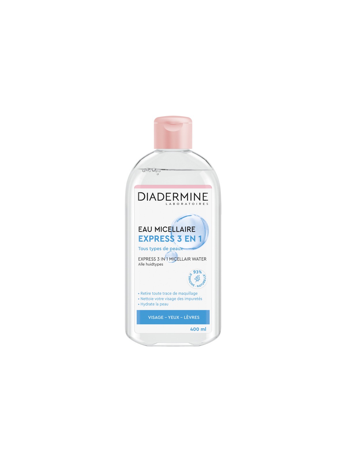 Diadermine Hydrating Micellar Water - Acqua micellare idratante 400ml donna