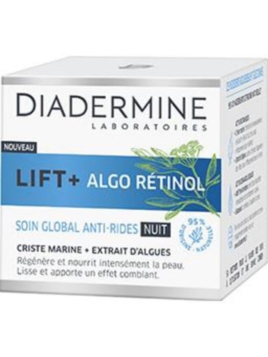 Diadermine Lift+ Phytoretinol Anti-Age Advanced Night Cream 35+ - Crema contorno occhi 50ml donna