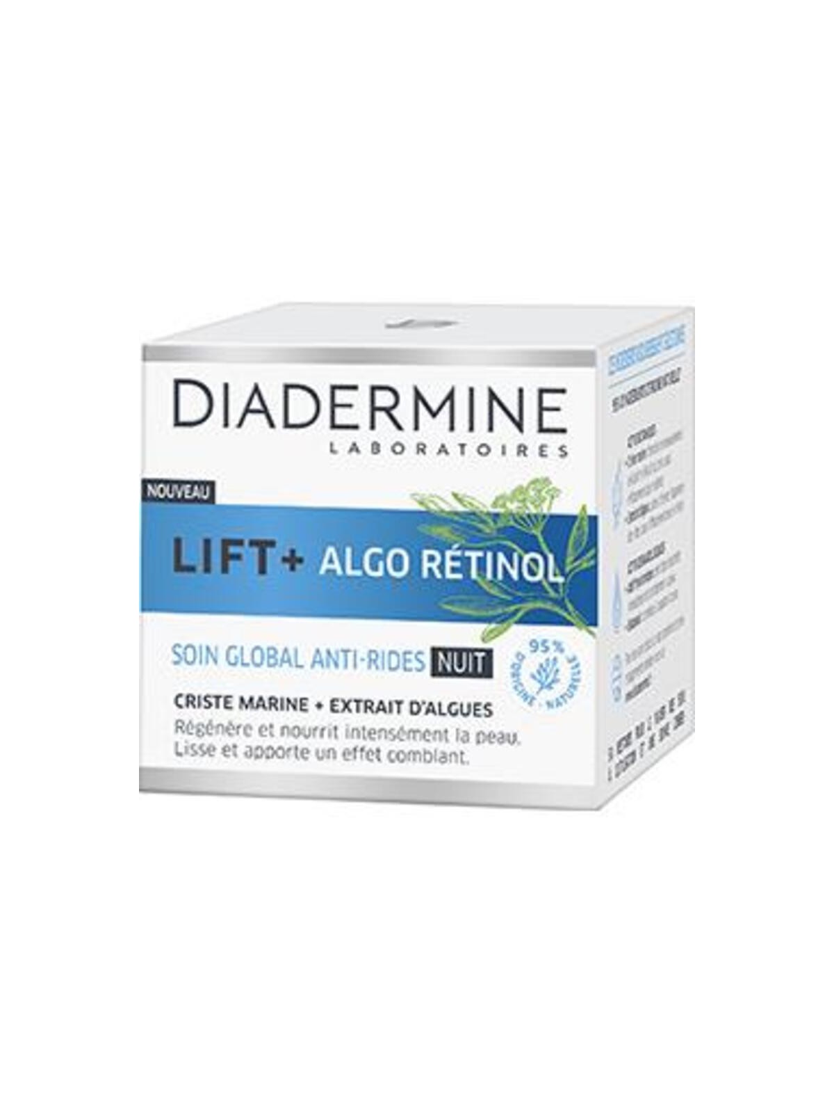 Diadermine Lift+ Phytoretinol Anti-Age Advanced Night Cream 35+ - Crema contorno occhi 50ml donna
