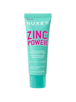 Nuxe Zinc Power Fluido Opacizzante Minimizzatore Pori - Fluido viso opacizzante 40ml donna