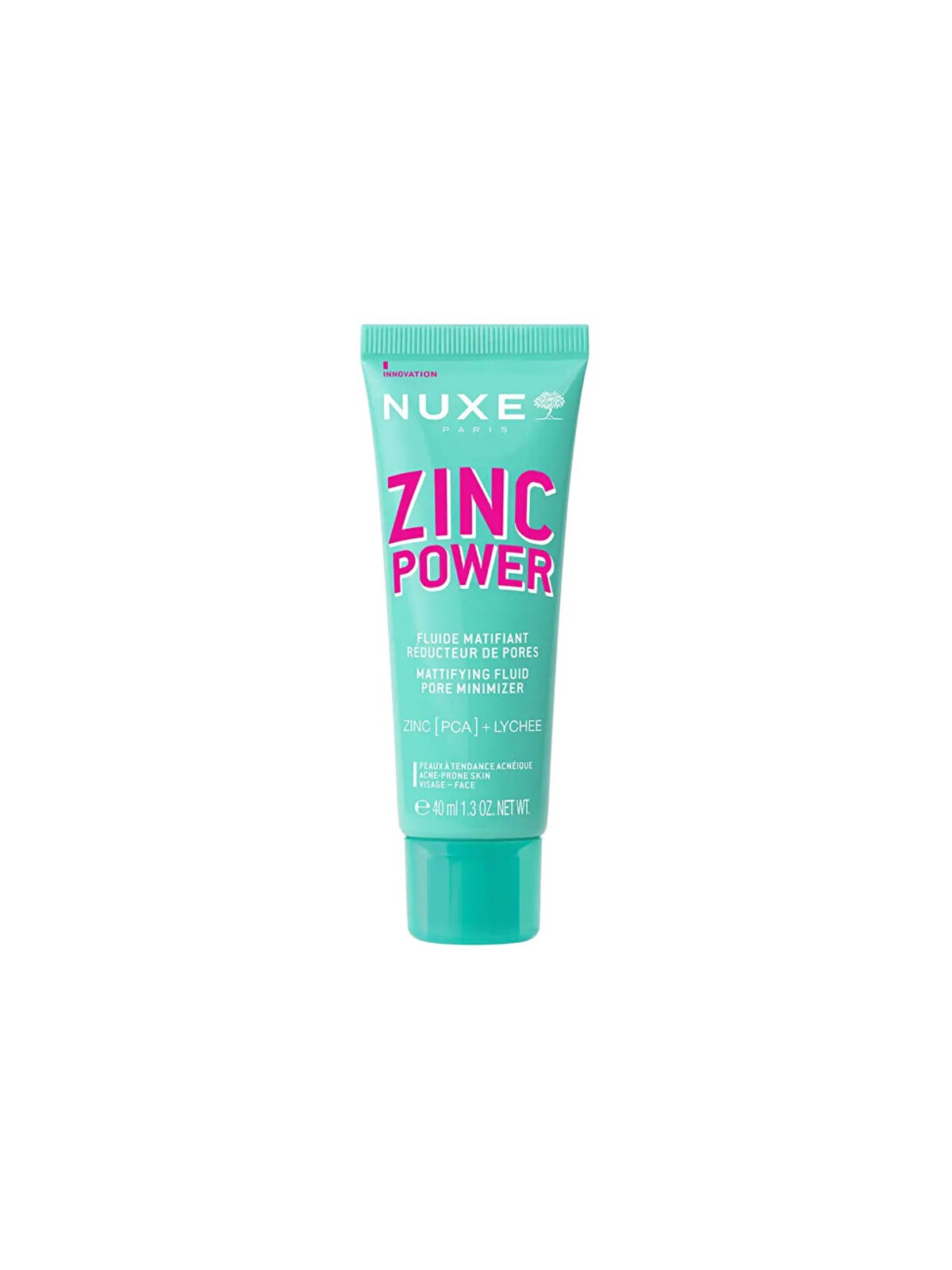 Nuxe Zinc Power Fluido Opacizzante Minimizzatore Pori - Fluido viso opacizzante 40ml donna