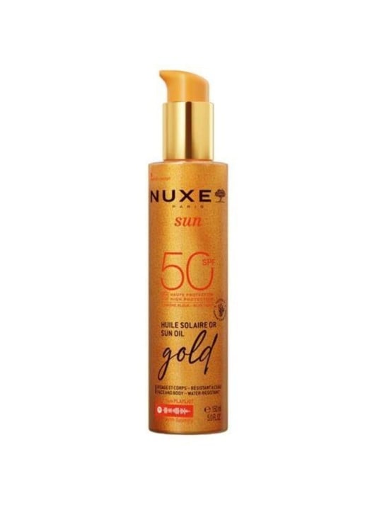 Nuxe Sun Olio Solare ad Alta Protezione SPF 50 - Olio solare 150ml donna