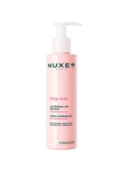Nuxe Very Rose Creamy Cleansing Milk - latte detergente 200ml donna