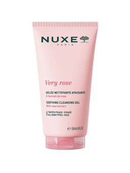 Nuxe Very Rose Soothing Cleansing Gel - Gel detergente lenitivo 150ml donna