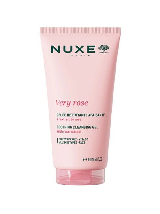 Nuxe Very Rose Soothing Cleansing Gel - Gel detergente lenitivo 150ml donna
