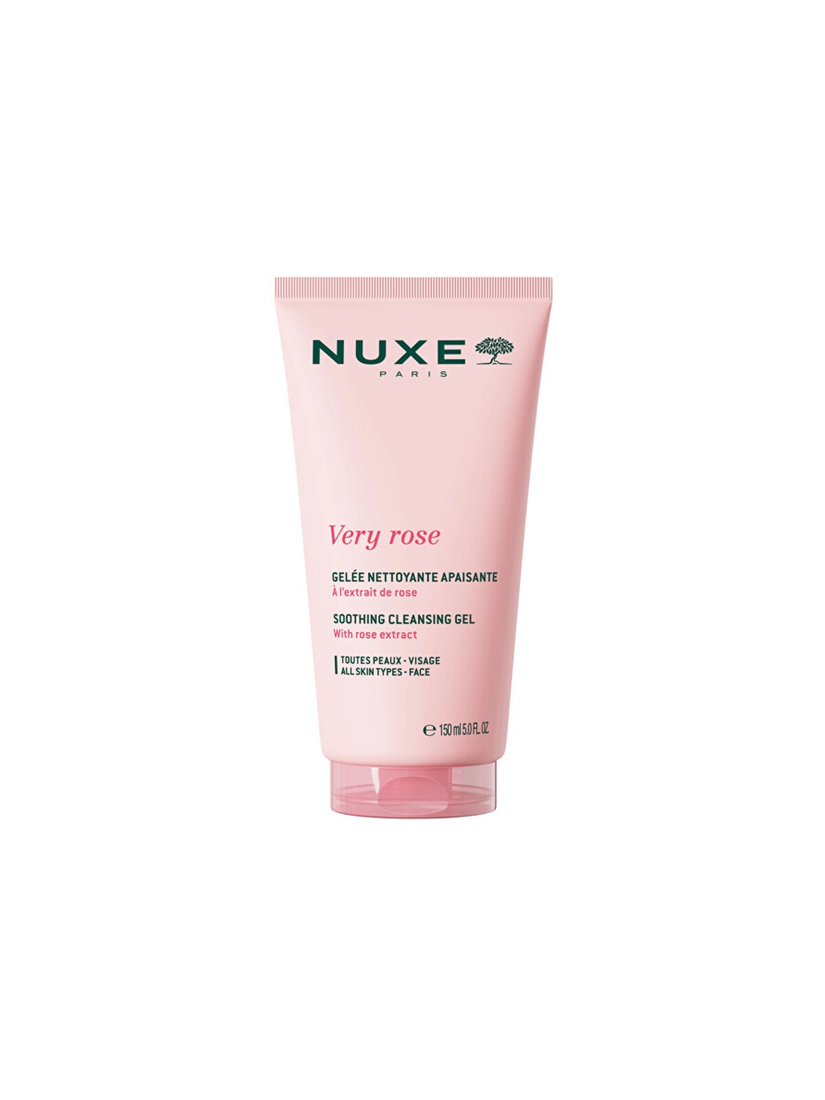 Nuxe Very Rose Soothing Cleansing Gel - Gel detergente lenitivo 150ml donna