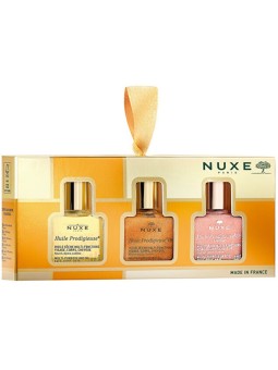 Nuxe Huile Prodigieuse The 3 Prodigieux Dry Oil Set - Confezione regalo 10ml donna
