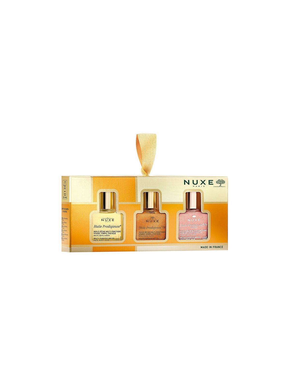 Nuxe Huile Prodigieuse The 3 Prodigieux Dry Oil Set - Confezione regalo 10ml donna