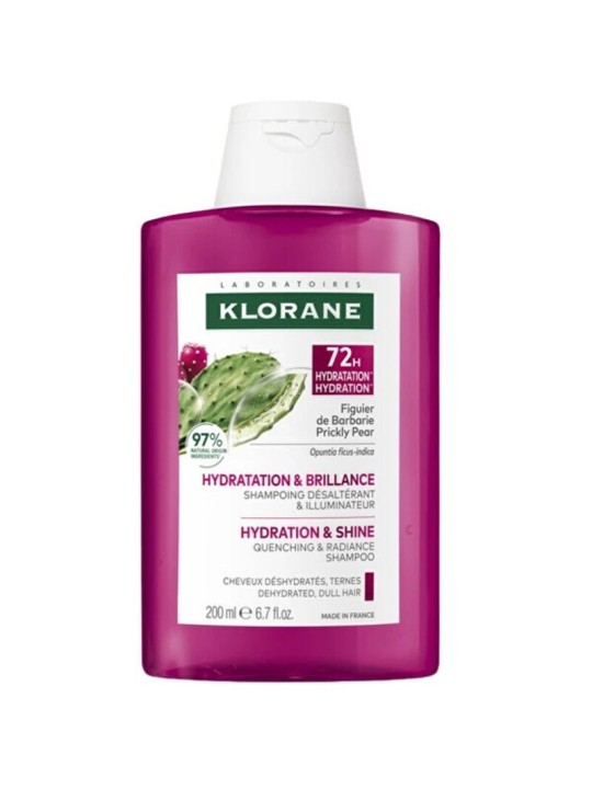 Shampoo Klorane 72H Idratazione e Lucentezza - shampoo con olivello spinoso 200ml donna
