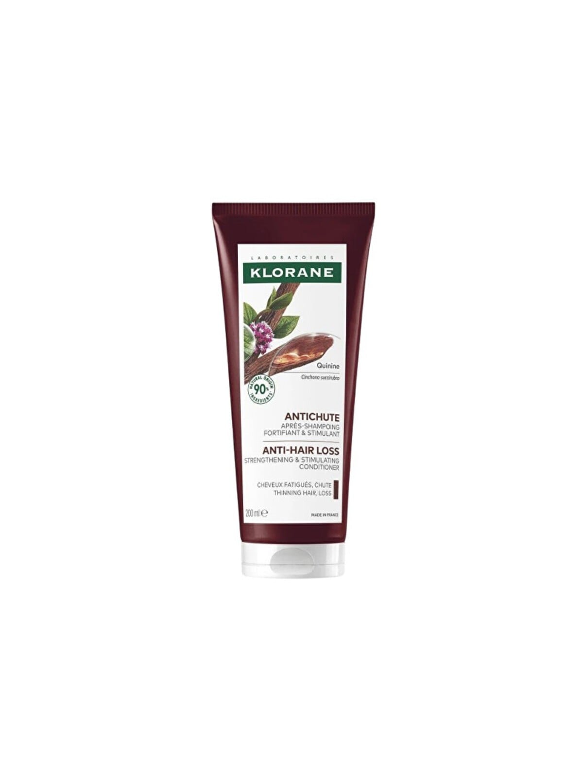 Balsamo rinforzante e stimolante anticaduta Klorane - Balsamo 200ml donna