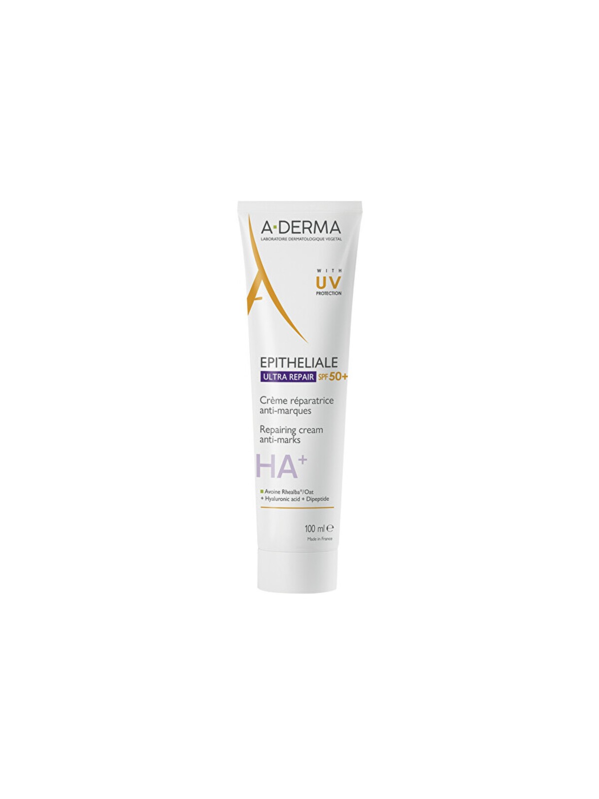 A-Derma Epitheliale Ultra Repair Crema Riparatrice Antimacchie SPF 50 - Crema Rigenerante 40ml donna