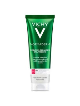 Vichy Normaderm Serum-In-Cleanser Daily Peeling - siero detergente per peeling quotidiano della pelle 125ml donna