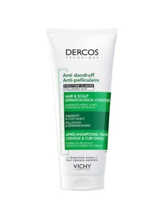 Vichy Dercos Balsamo Dermatologico Antiforfora per Capelli e Cuoio Capelluto - Balsamo Rinforzante contro la Forfora 200ml donna