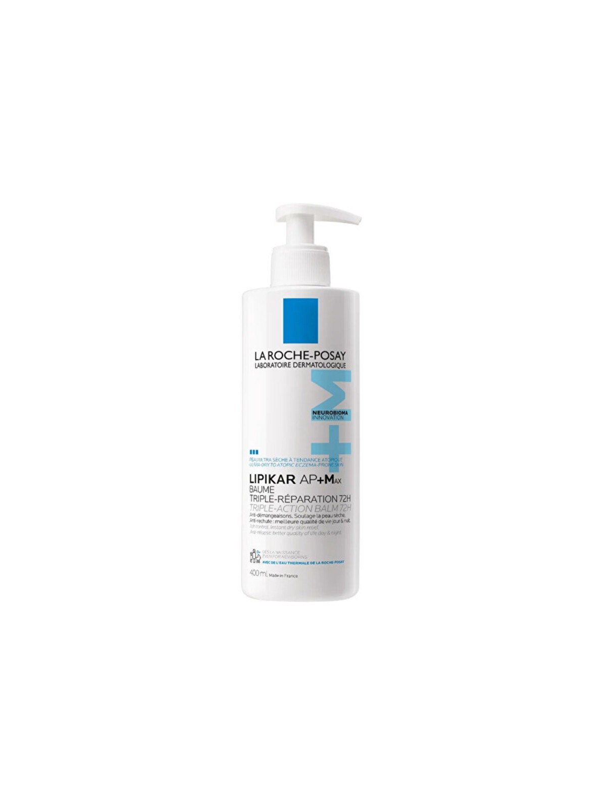 La Roche-Posay Lipikar Baume Ap+ Max Balm - Balsamo rigenerante 400ml donna