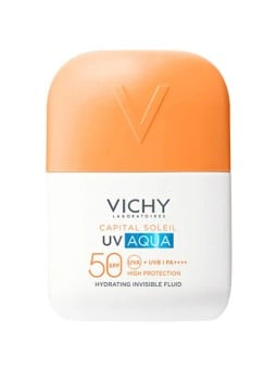 Vichy UV Aqua Fluido Invisibile Idratante SPF 50 - Fluido invisibile 50ml donna