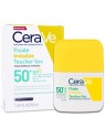 CeraVe Dry Touch Fluido Protezione Solare SPF 50+ - Fluido protettivo opacizzante 50ml donna