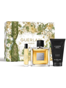 Guerlain L'Homme Ideal Gift set eau de toilette 100ml, gel doccia 75ml e miniatura eau de toilette 10ml uomo