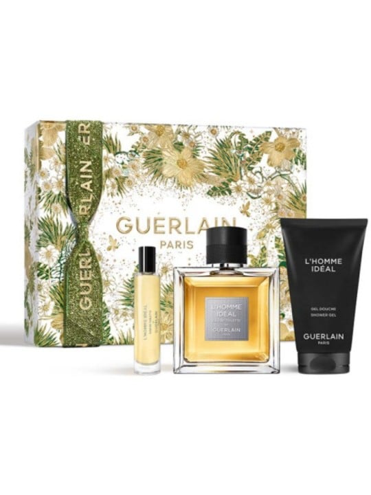 Guerlain L'Homme Ideal Gift set eau de toilette 100ml, gel doccia 75ml e miniatura eau de toilette 10ml uomo