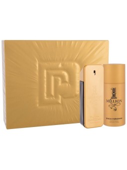 Paco Rabanne 1 Million Gift Set 100ml eau de toilette e deodorante 1 Million 150ml uomo