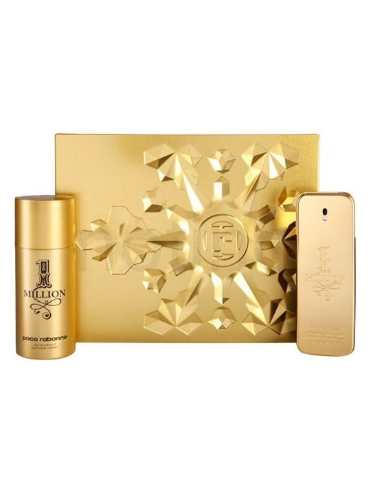 Set regalo Paco Rabanne 1 Million: eau de toilette 100ml e deodorante stick 1 Million 75ml uomo