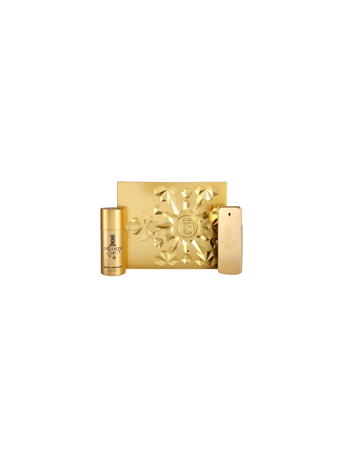 Set regalo Paco Rabanne 1 Million: eau de toilette 100ml e deodorante stick 1 Million 75ml uomo
