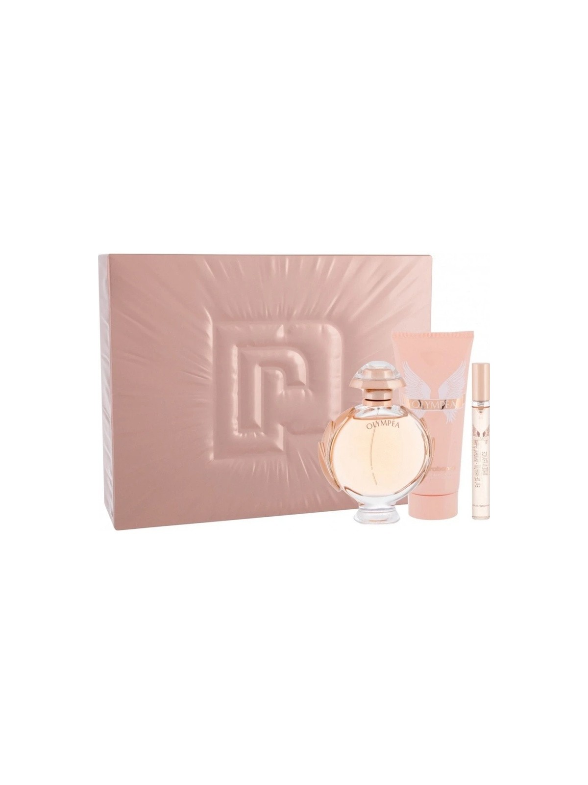 Paco Rabanne Olympea Set regalo eau de parfum 80ml, lozione corpo 100ml e miniatura eau de parfum 10ml donna