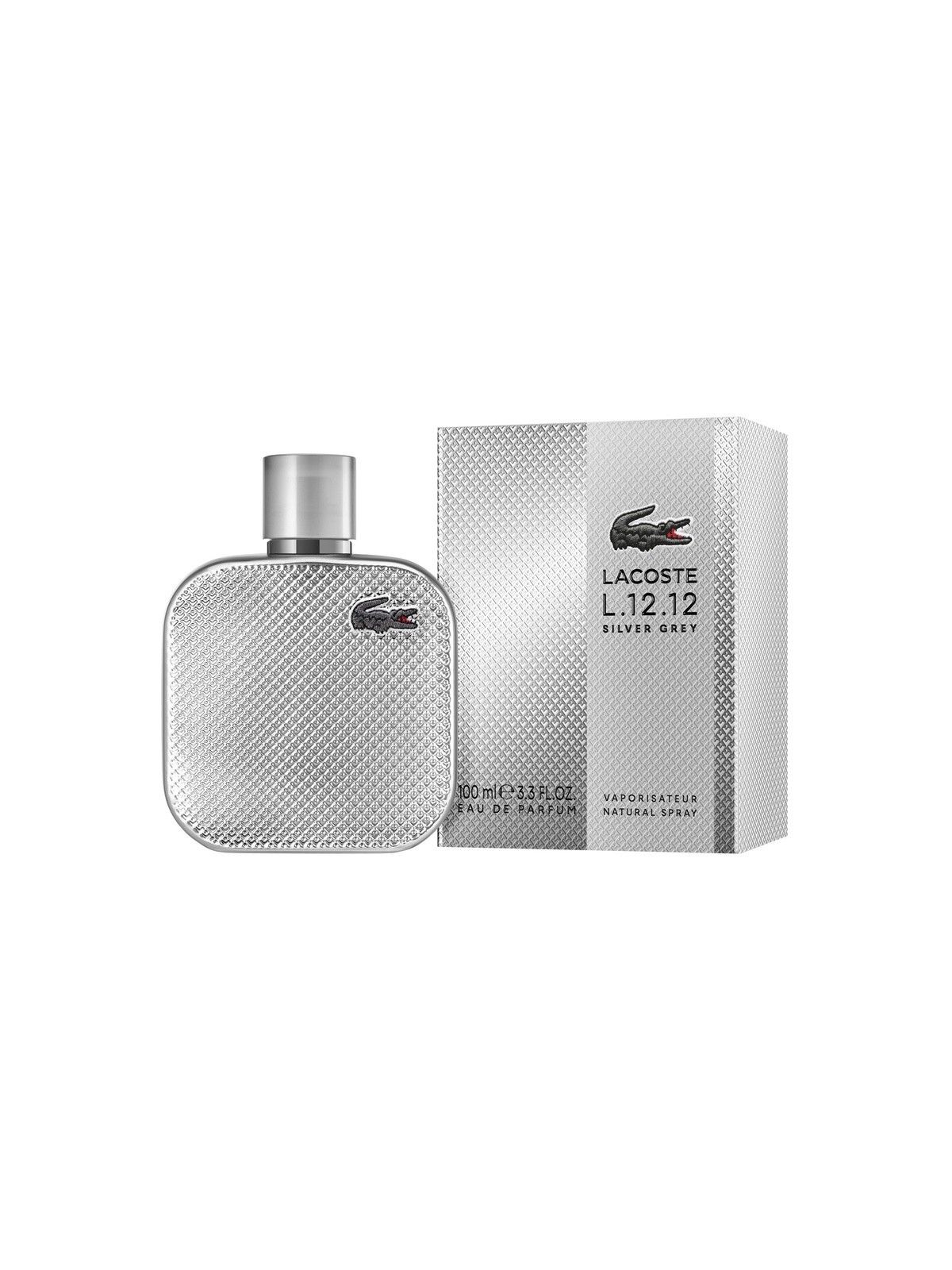 Lacoste L.12.12 Silver Grey eau de parfum 100ml uomo