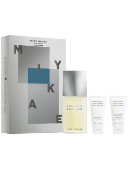 Issey Miyake L'Eau D'Issey pour Homme eau de toilette Set regalo 125ml, gel doccia 50ml e balsamo dopobarba 50ml uomo