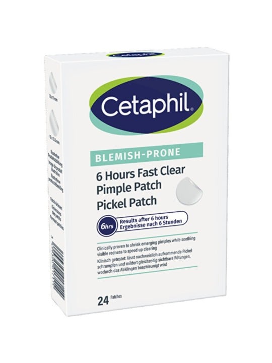 Cetaphil Cerotti per brufoli ad azione rapida in 6 ore - Cerotti per l'acne 24 pezzi donna