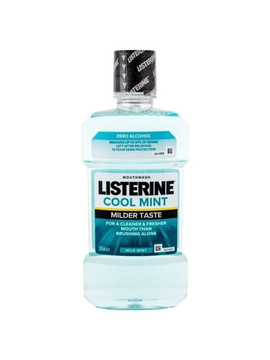 Collutorio Listerine Cool Mint dal gusto più delicato 600ml donna