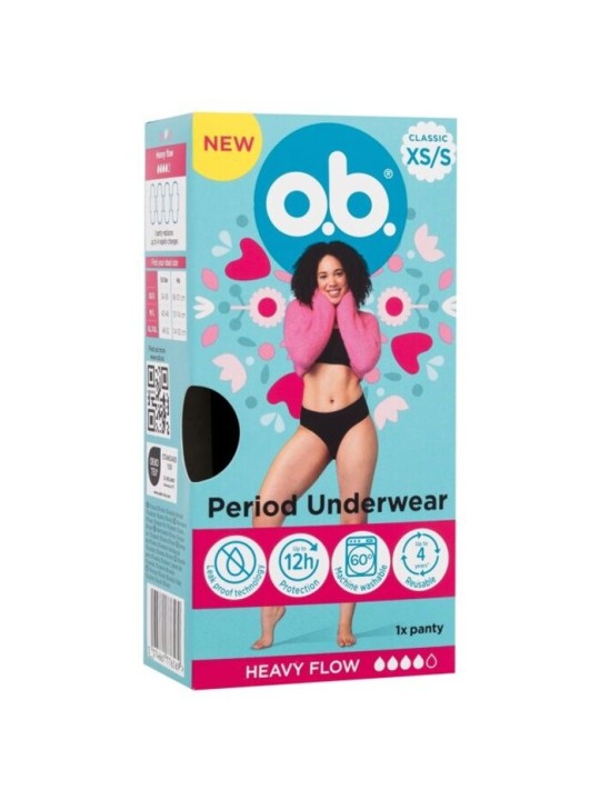 Mutandine mestruali Ob XS/S 1 pezzo donna