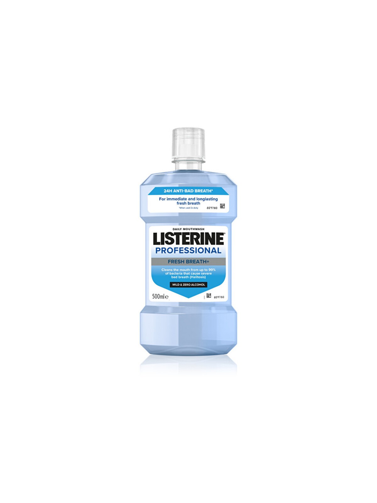 Collutorio Listerine Professional Fresh Breath+ - acqua naturale 500ml donna