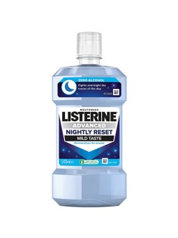 Collutorio Listerine Advanced Nightly Reset dal gusto delicato - acqua frizzante 500 ml donna