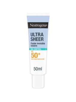 Neutrogena Oil Control Ultra Sheer SPF 50+ - Fluido invisibile 50ml donna