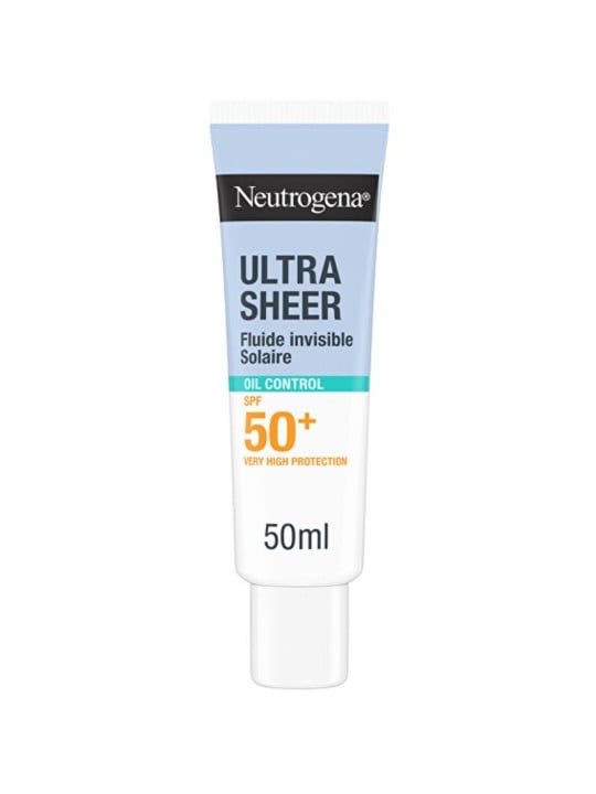 Neutrogena Oil Control Ultra Sheer SPF 50+ - Fluido invisibile 50ml donna