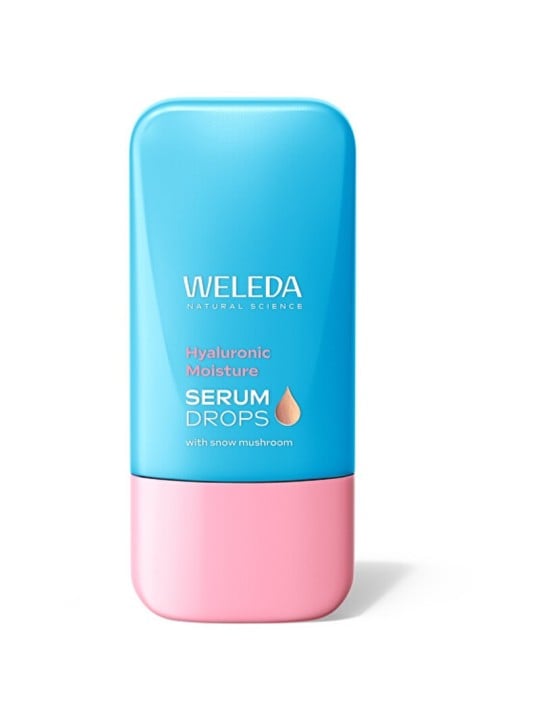 Gocce di siero idratante all'acido ialuronico Weleda - Siero viso idratante 30ml donna
