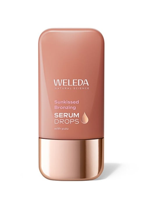 Weleda Sunkissed Bronzing Serum Drops - Siero viso con pigmenti minerali 30ml donna